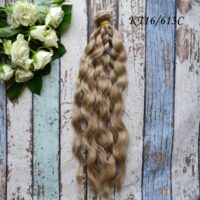 Волосся для ляльки хвиля 25см KT16/613