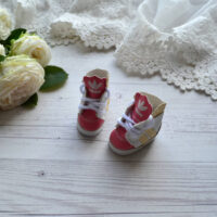 Кросівки для ляльки Adidas рожеві 4*1.8см AK138