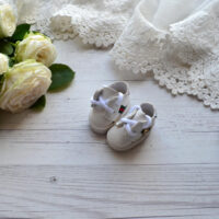 Кросівки для ляльки Gucci білі 4*1.8см AK141