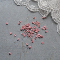 Міні Ґудзики металеві рожевий 3мм 10шт B263