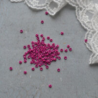 Міні Ґудзики металеві малиновий 3мм 10шт B266