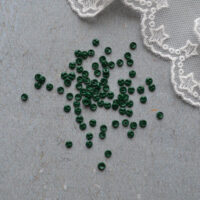 Міні Ґудзики металеві зелений 3мм 10шт B268