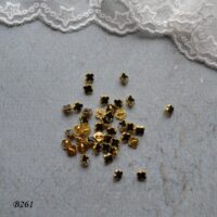 Міні Ґудзики металеві Ван Кліф чорний 5мм 10шт B305
