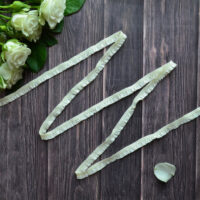 Мереживо на гумці для шиття молочне 10мм M298