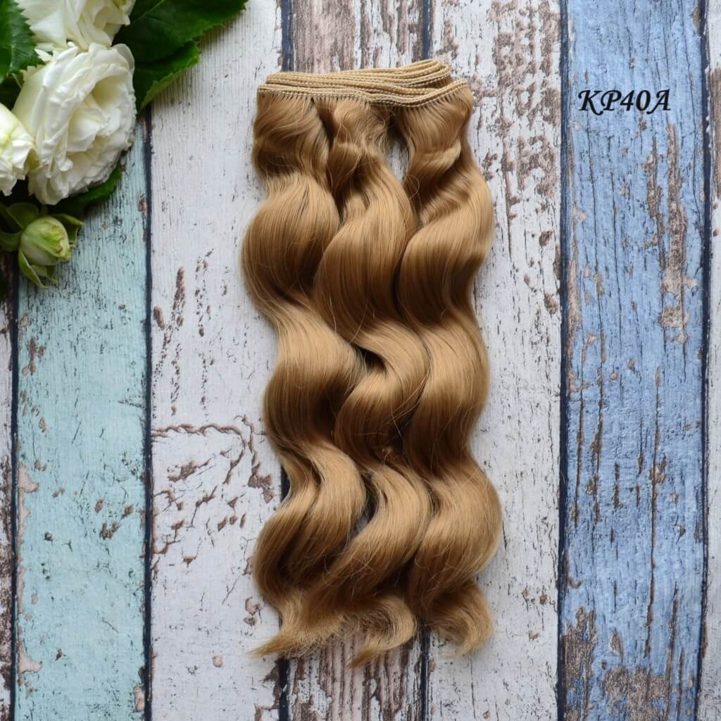 Волосся для ляльки 15см KP40A • vkp40a Волосся для ляльки 15см KP40A