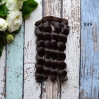 Волосся для ляльки 15см KP6