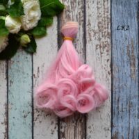 Волосся для ляльки 15см LK2