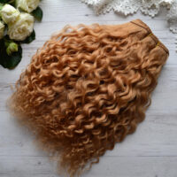 Волосся для ляльки верблюд довжина 30см 1м V27