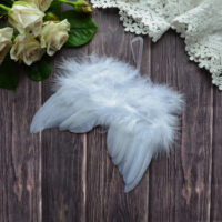 Крила для ляльки білі 14*12см AL107 УЦІНКА