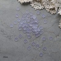 Ґудзики для ляльки прозорі 10мм 10шт BP007