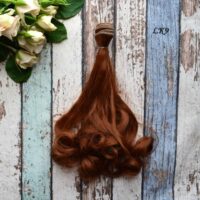 Волосся для ляльки довжиною 20см LK9