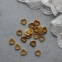 Міні пряжка для лялькового одягу 11*11мм для ременя 5мм золото зі стразами 1шт. MF009