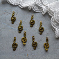 Підвіска "Скрипковий ключ" бронза 27*11мм PD028