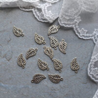 Підвіска Листочок 18*10мм срібло 1шт PD081