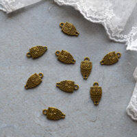 Підвіска Сова 18*10мм бронза 1шт PD084