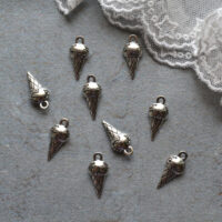 Підвіска Морозиво 18*8мм срібло 1шт PD123