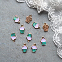 Підвіска Кекс 16*11мм м’ятний 1шт PD142