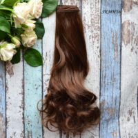 Волосся для ляльки 25см SKMHT6