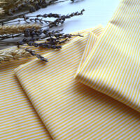 Трикотаж для одягу лялька смужка 1мм Відріз 25*43см TKR180