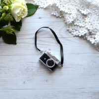 Міні фотоапарат для лялечки чорний  4*3см AF22