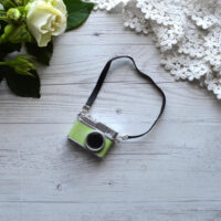 Міні фотоапарат для лялечки салатовий 4*3см AF23