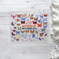 Термонаклейка Butterflies. Розмір аркуша 15*11см AT122