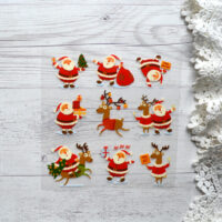 Термонаклейка Santa Claus. Розмір аркуша 12*12см AT134