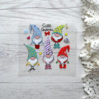 Термонаклейка Gnomes. Розмір аркуша 8*8см AT137