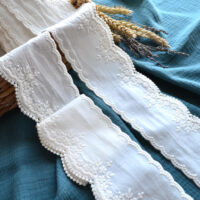 Мереживо на батисті прошва беж ширина 8 см MPR112