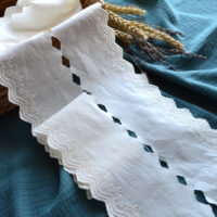 Мереживо на батисті прошва беж ширина 8 см MPR113