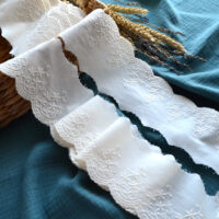 Мереживо прошва для шиття 7cм беж 3.75м MPR46