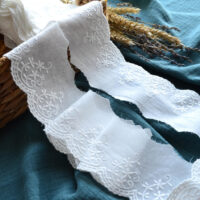 Мереживо прошва для шиття екрю 7 см MPR47