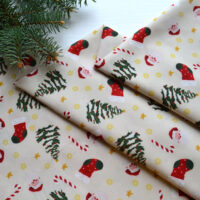 Штучна бавовна ялинки 36*50см TKC014