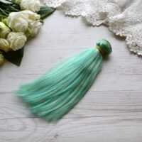 Волосcя для ляльки шовк 15см  SH021