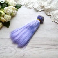 Волосcя для ляльки шовк 15см  SH022