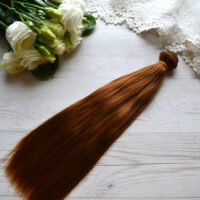 Штучний шовк волосся для ляльки 25см VSH010