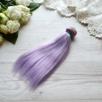 Волосcя для ляльки шовк 15см  SH020