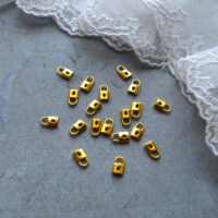 Підвіска замочок золото 5*8,4мм 1шт PD207