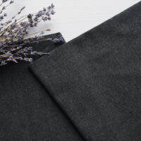 Японська фактурна бавовна сіро-зелений Відріз 24*35см TKY078