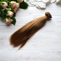 Шовкове волосcя для ляльки 20см  VSH015