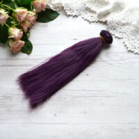 Шовкове волосcя для ляльки 20см  VSH047