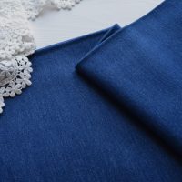 Джинсова тканина для одягу ляльки насичено-синій 36*50см TKG014