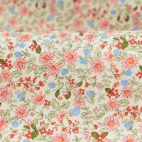 Тоненька бавовна Рожеві ромашки 37*50см TKK081