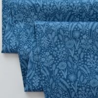 Тоненька бавовна сині колоски 37*50см TKK095