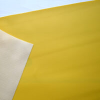 Штучна шкіра товщина 0,6мм 25*35см жовта гладенька LES007