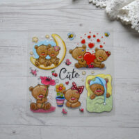 Термонаклейка Teddy Розмір 15*15см AT145