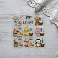 Термонаклейка Happy BirdHday Розмір 12*12см AT148