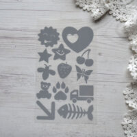 Термонаклейка Світловідбиваюча Розмір 15*9см AT162