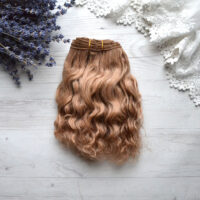 Волосся для ляльки кізочка довжина 16-18см 1метр K18A