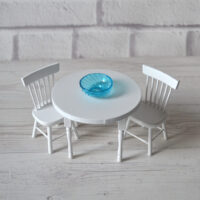 Мініатюрна тарілка глибока блакитна 3.3см  APL014